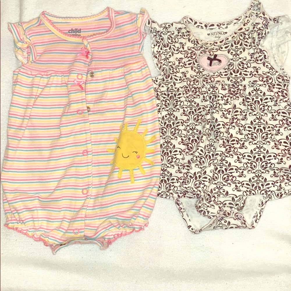 6-9 month rompers